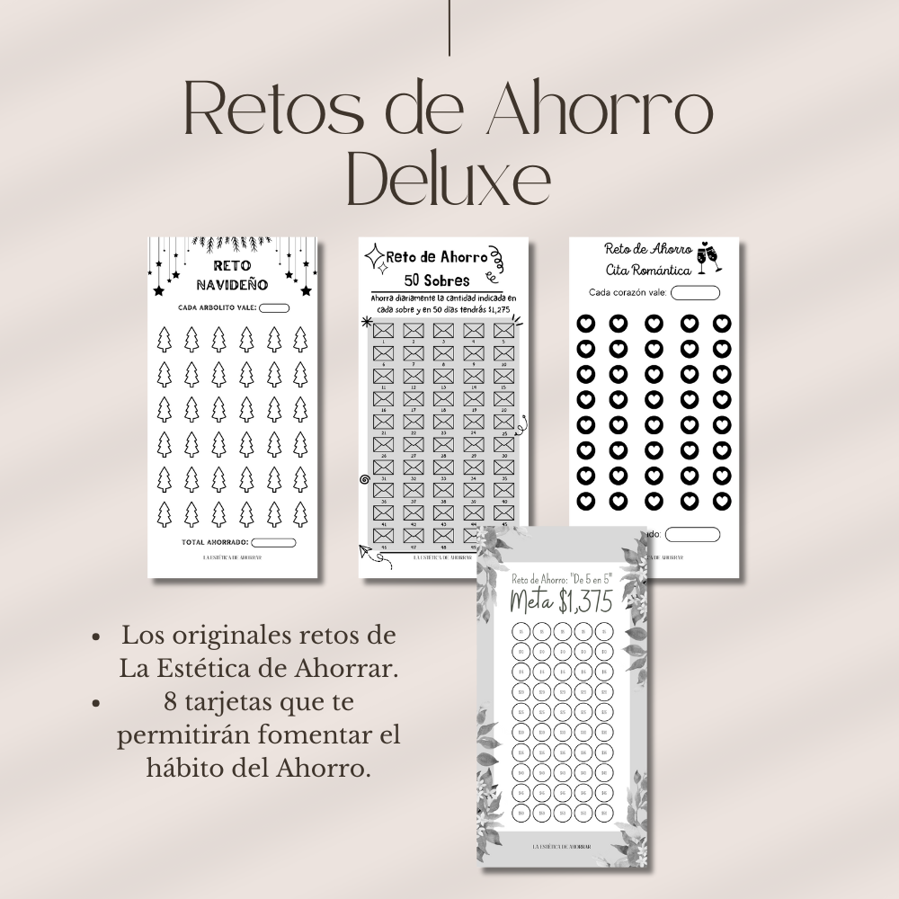 Retos de Ahorro DELUXE