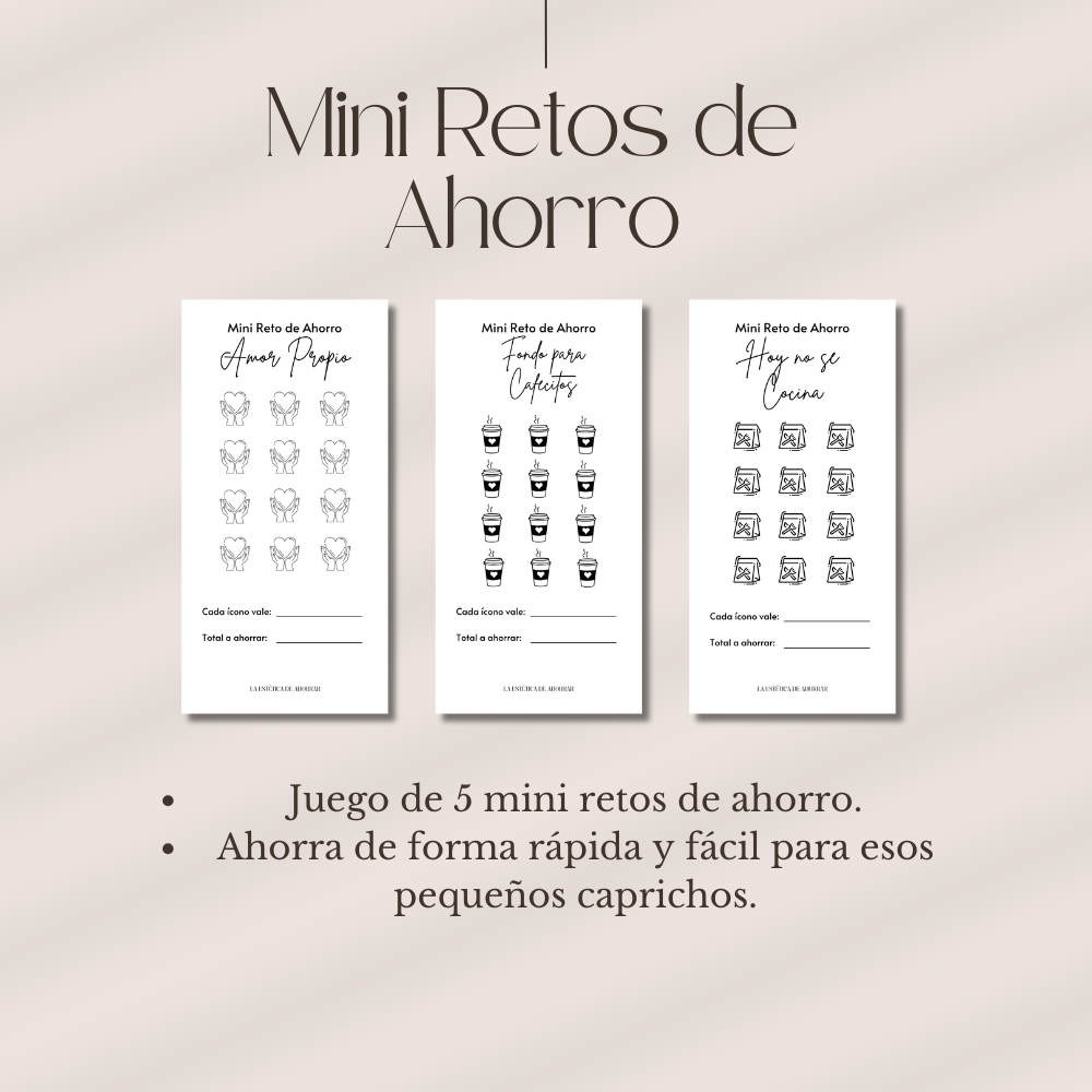 Mini Retos de AHORRO