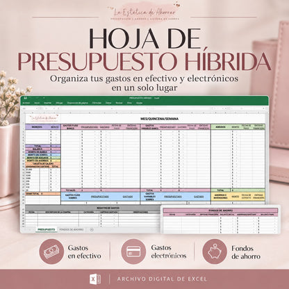 Hoja de PRESUPUESTO HÍBRIDA