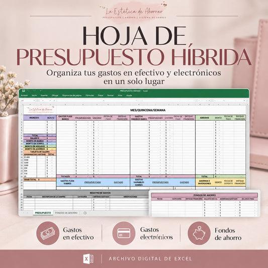 Hoja de PRESUPUESTO HÍBRIDA