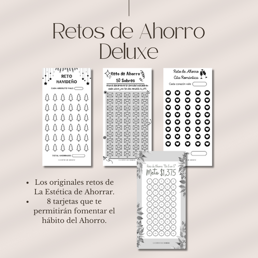 Retos de Ahorro DELUXE