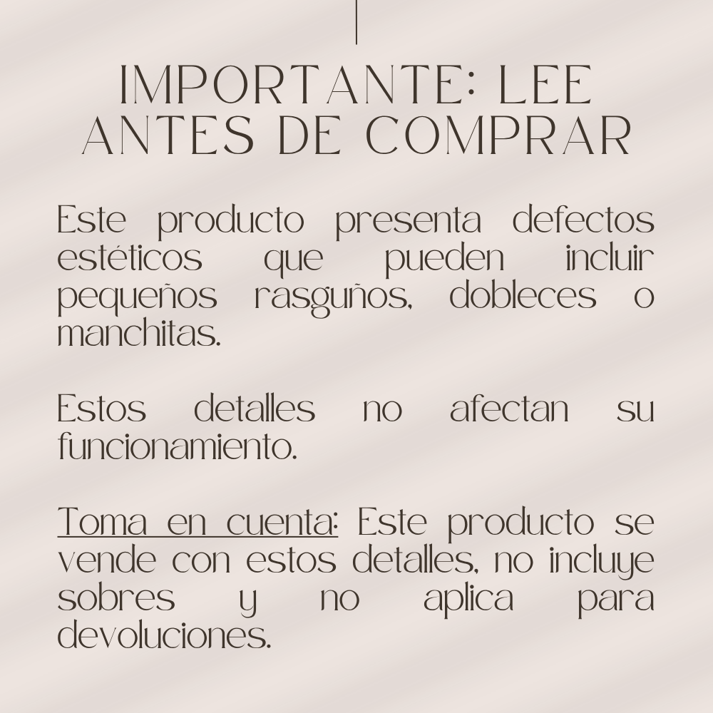 Cartera ROSÉ (Con defecto estético)